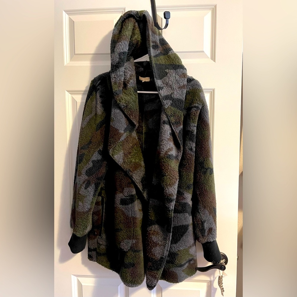 Womens Fleece Oversized Jacket